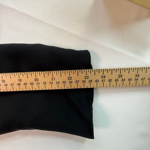 VTG Josephine Chaus 100% Silk Black Blazer Jacket Size 6 (Part of Matching Set) - Picture 13 of 15